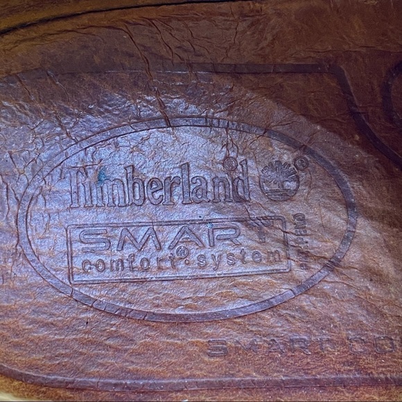 Timberland Genuine Leather Chukka Boots Size 10.5 Brown Smart Comfort System - Picture 15 of 16